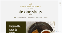 Desktop Screenshot of delicioustories.com